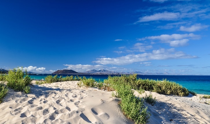 Corralejo Beach auf Fuerteventura