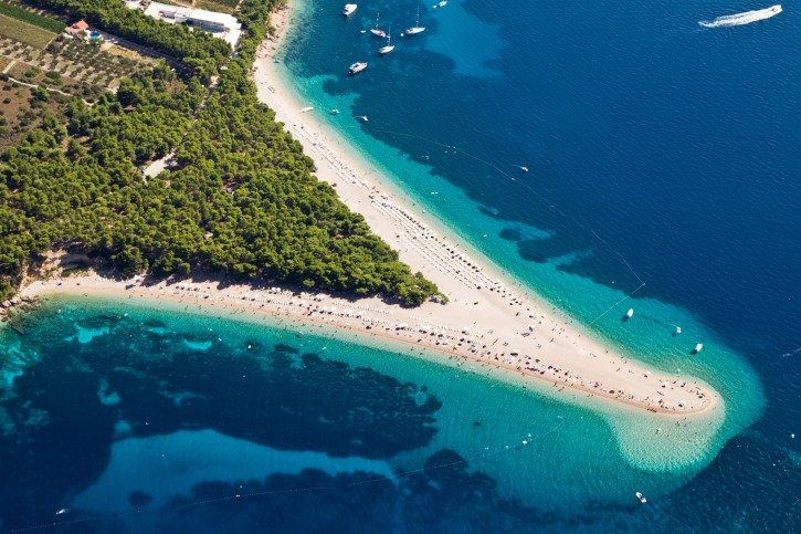 Strand Goldenes Horn auf der Insel Brac