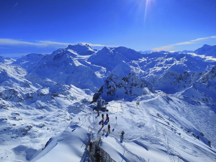 Das Skigebiet 4 Vallees ist das größte Skigebiet der Schweiz und garantiert Pistenspaß auf bis zu 3330 Metern.