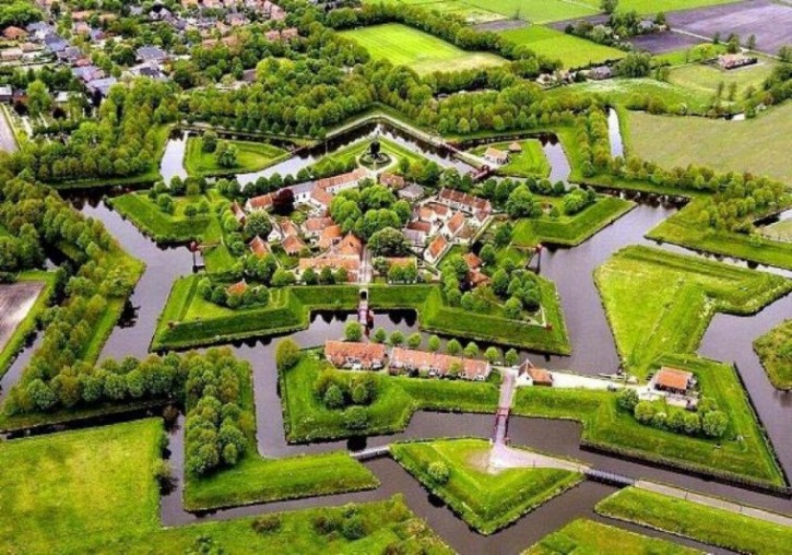 Festung Bourtagne Groningen Niederlande