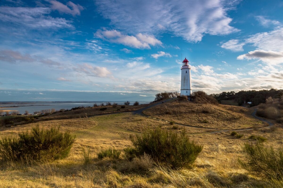 Besuche den Leuchtturm auf Hiddensee an einem langen Wochenende dort