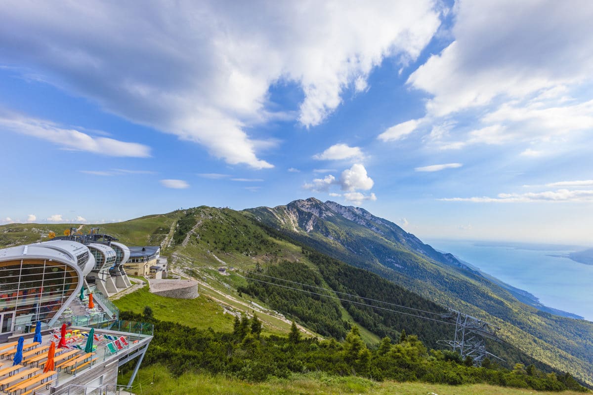 Monte Baldo Seilbahn, Gardasee, Italien