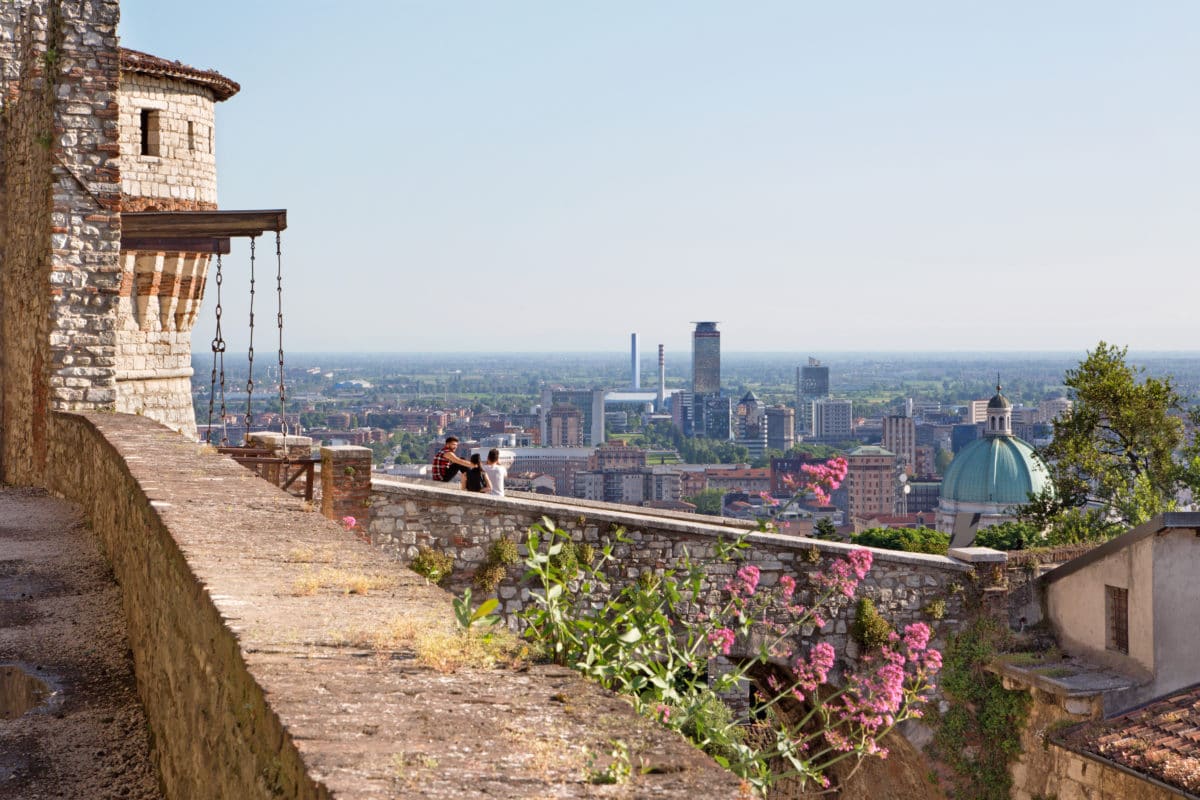 Burg Brescia, Italien