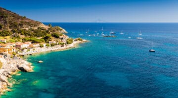 Elba island sea near Pomonte