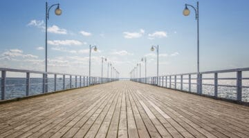 Pier an der Ostsee