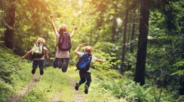Glueckliche Kinder