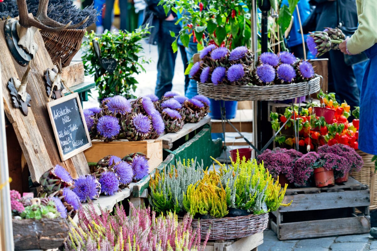 Viktualienmarkt in München