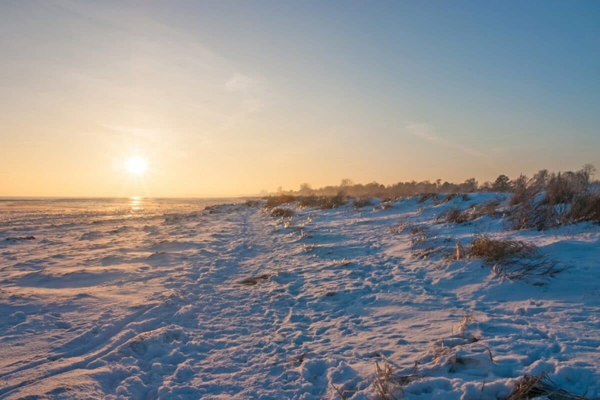 Winter auf Bornholm