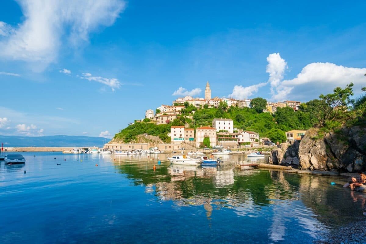 vrbnik  auf Krk