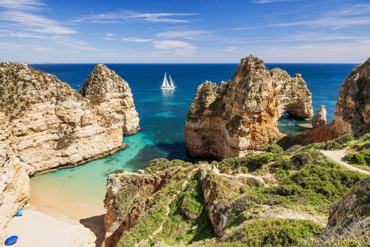 Strand an der Algarve