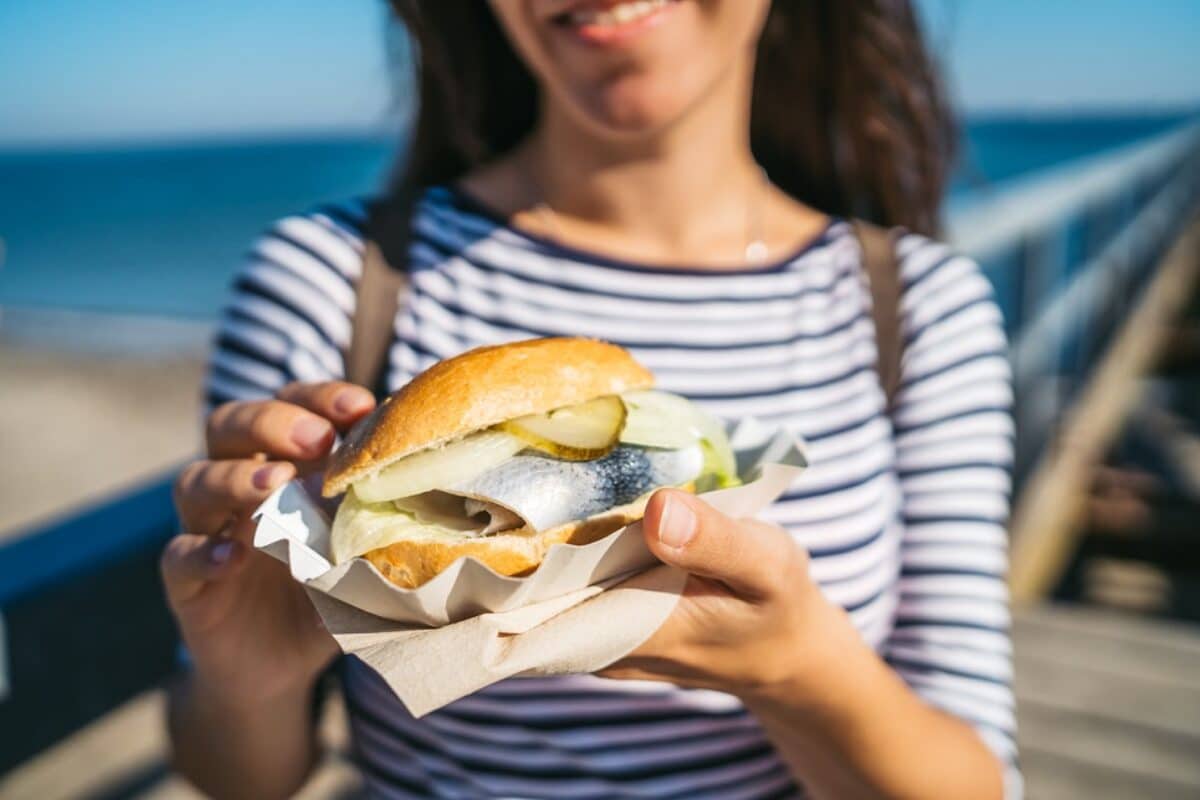 Fischbrötchen, Stralsund