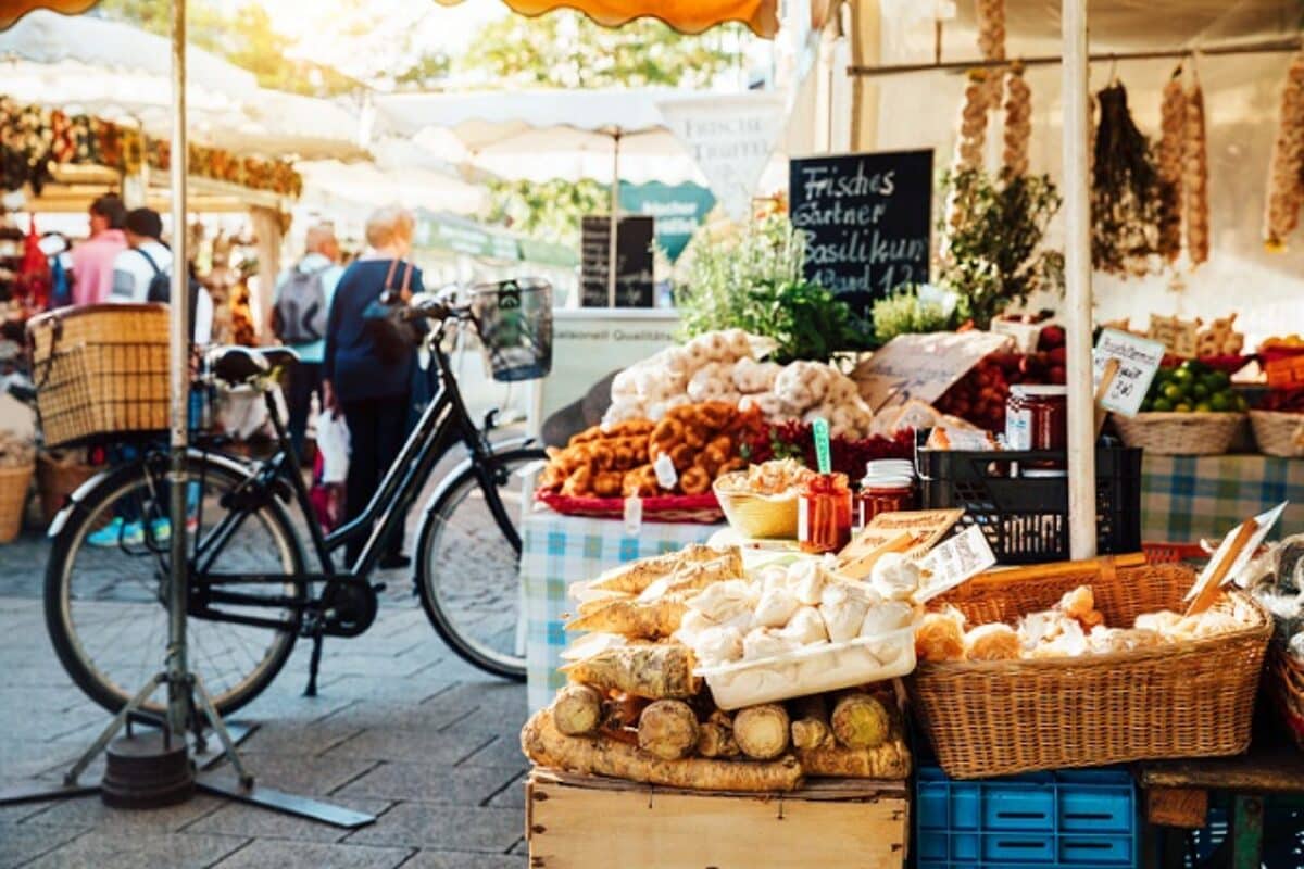 Einkaufen Wochenmarkt