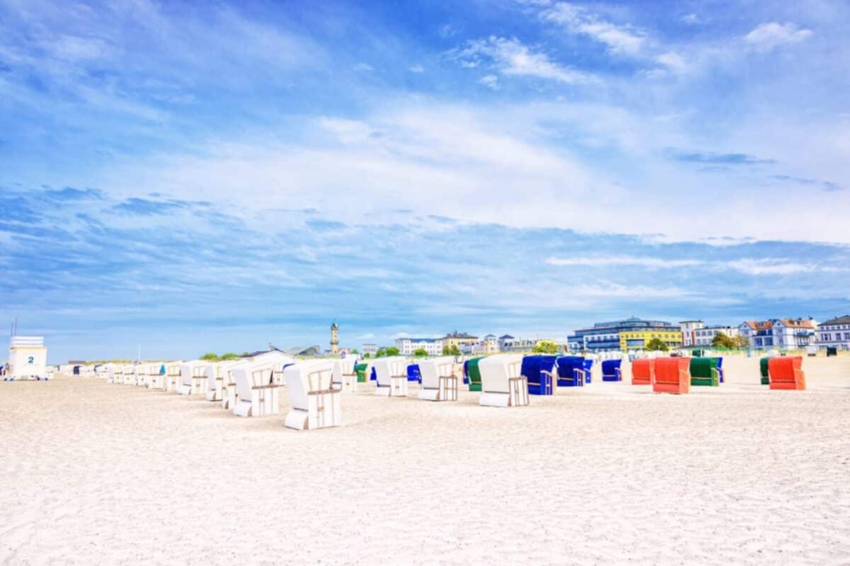 Strand von Warnemünde