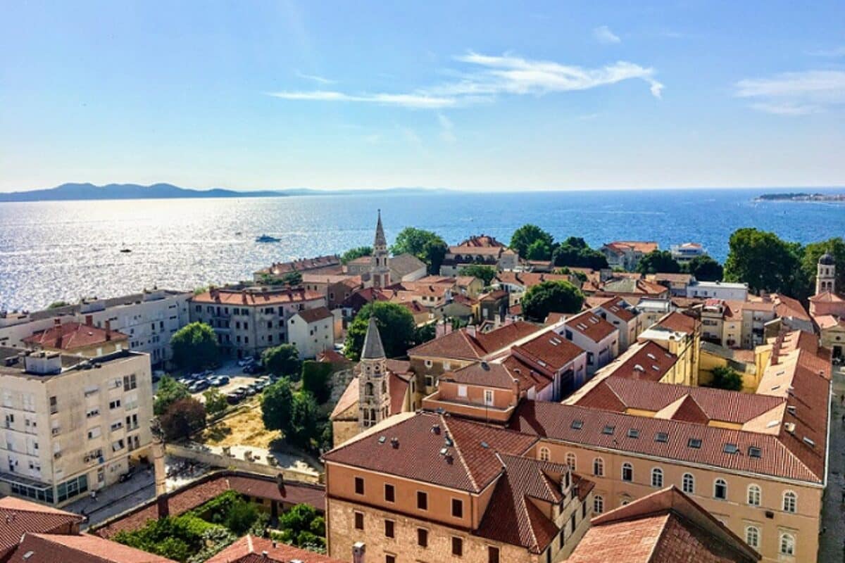 Blick auf Zadar