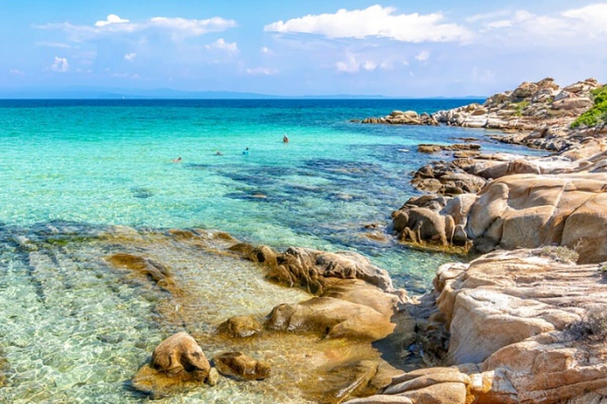 Karydi Beach auf Chalkidiki