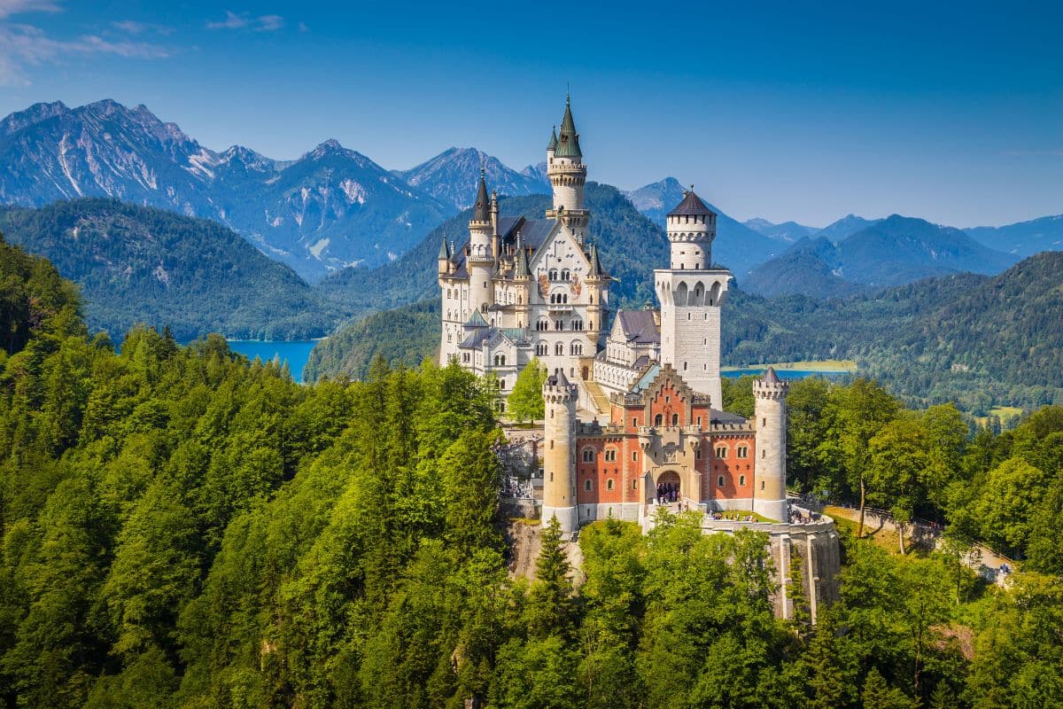 Schlösser in Deutschland Neuschwanstein