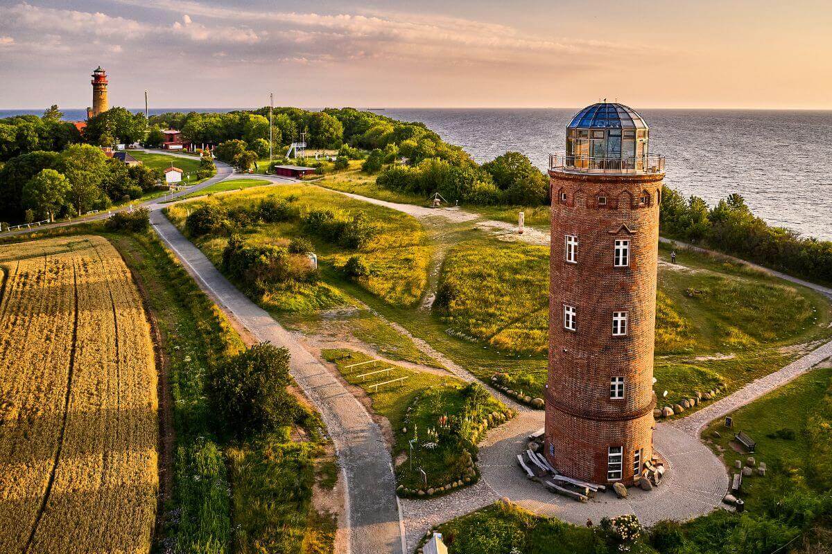 Kap Arkona, einer der Leuchttürme der Ostsee