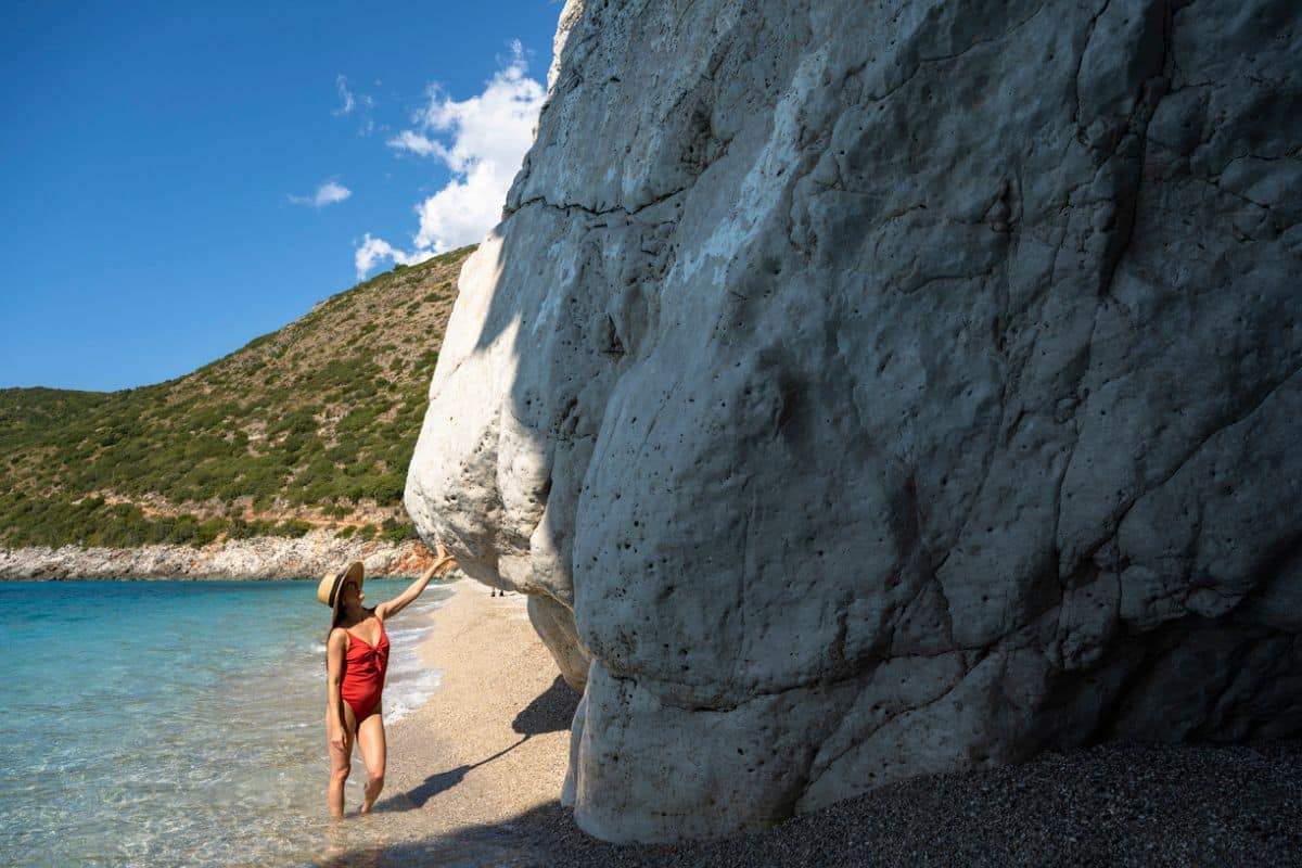 Albanien Strand Dhermi
