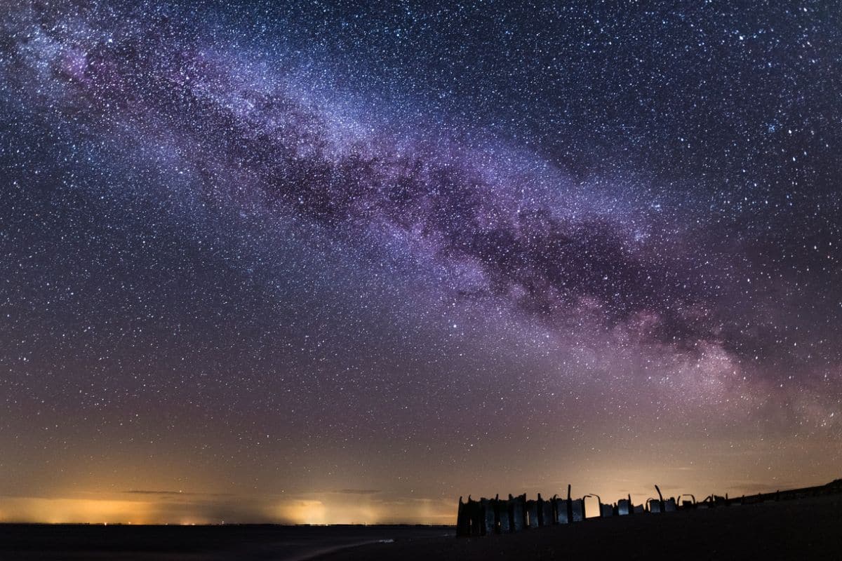 Sternenhimmel über Sylt