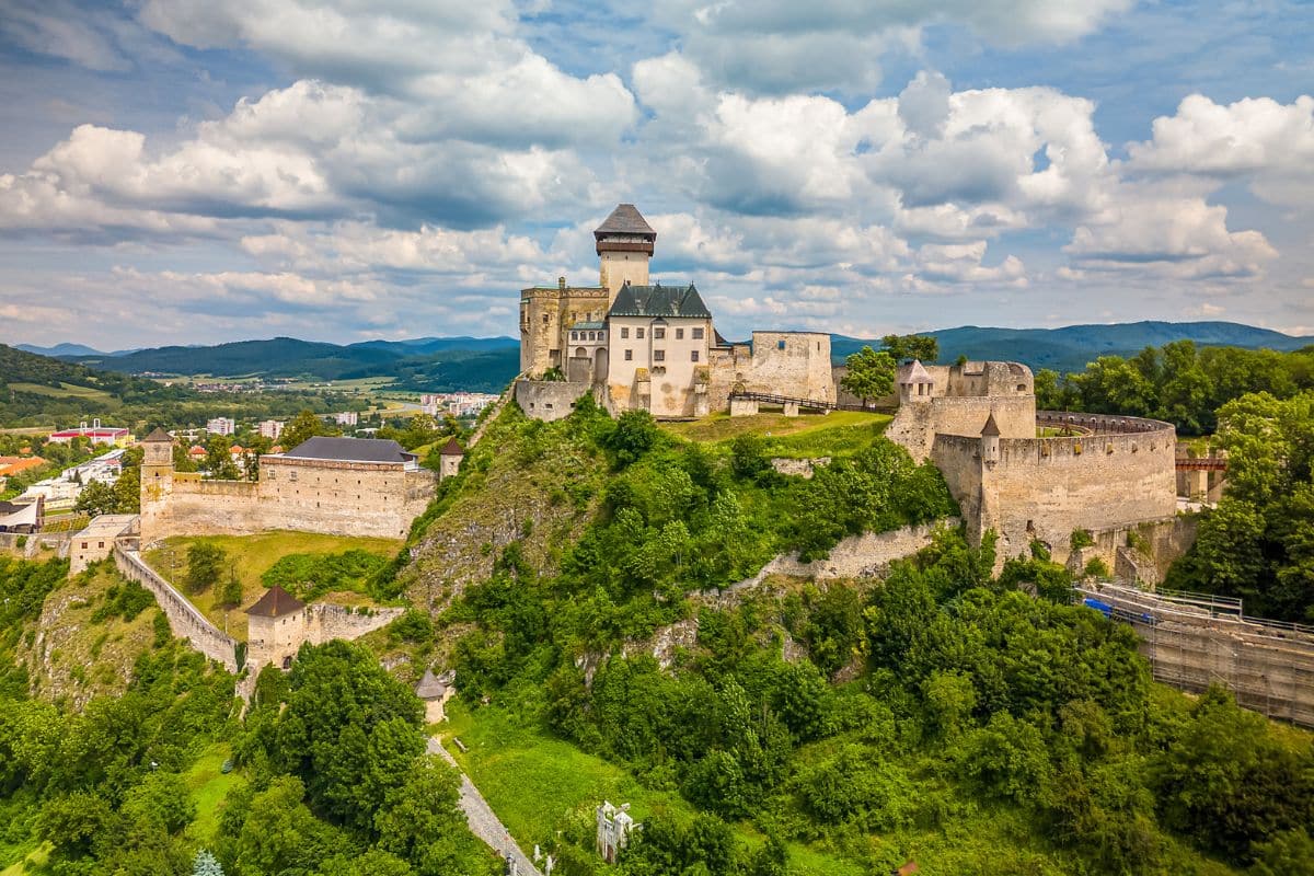 Ein Blick auf Trenčín, der Kulturhauptstadt 2026 in der Slowakei
