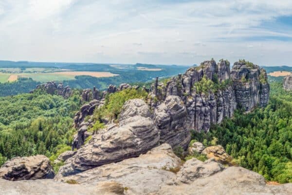 Sächsische Schweiz: Schrammsteine