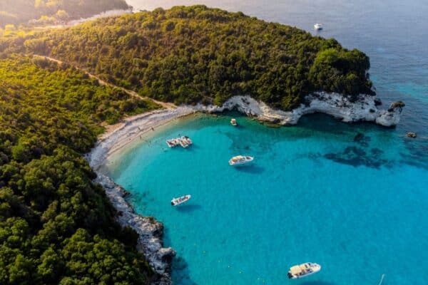 Antipaxos in Griechenland ist eine der schönsten Inseln Europas