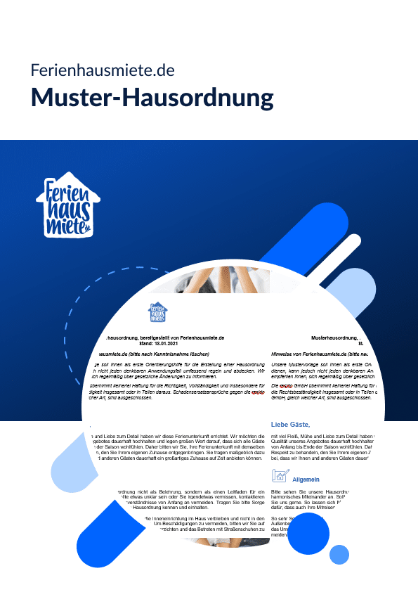 Musterhausordnung
