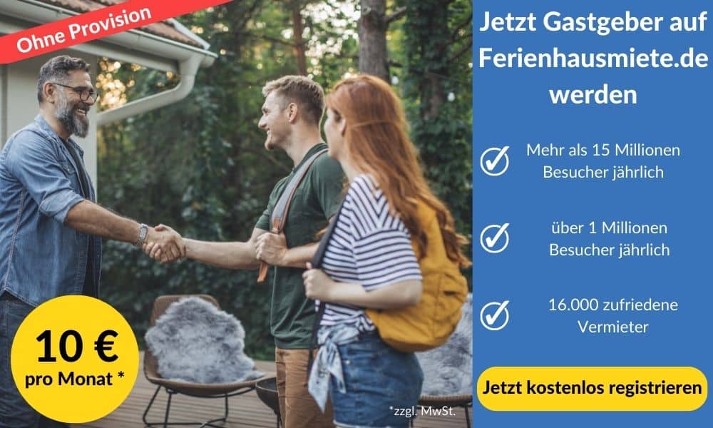 Ferienhausmiete.de Gastgeber werden