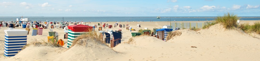 Vakantiehuizen en appartementen op Borkum huren