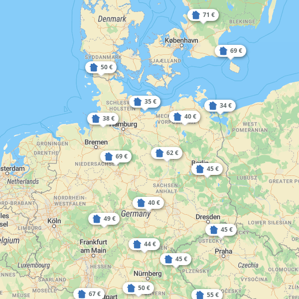 Landkarte Europa