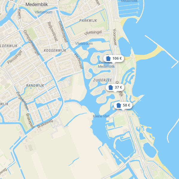 Landkarte Medemblik