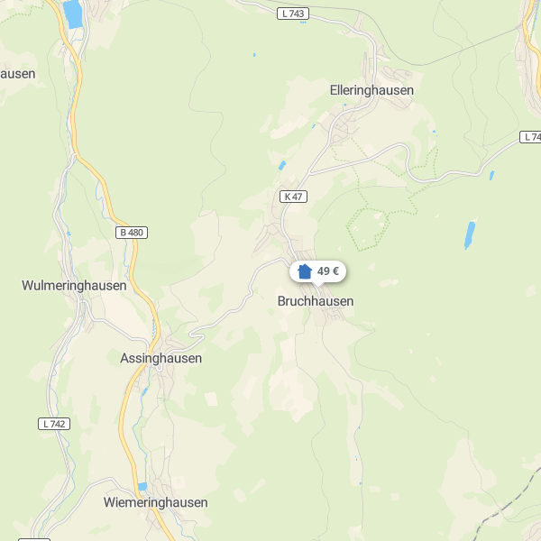 Mapa Olsberg