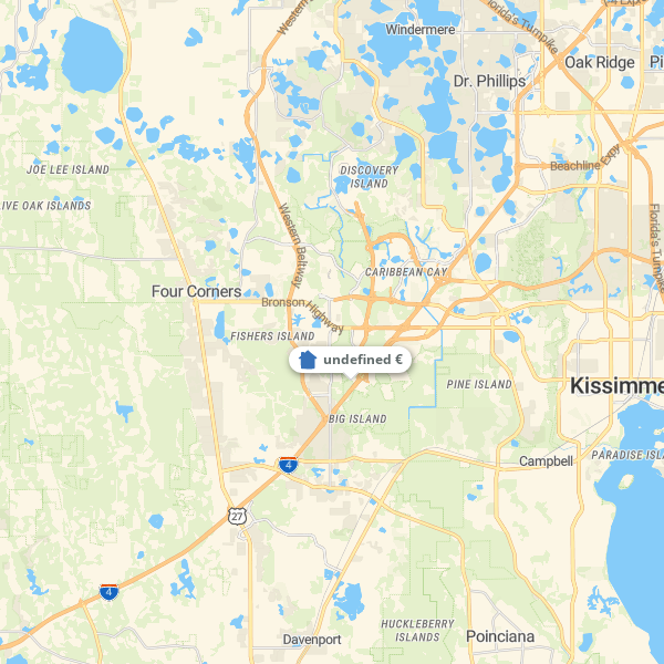 Landkarte Orlando & Disney