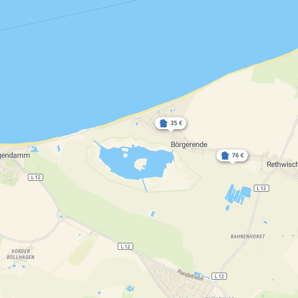 Landkarte Bad Doberan & Umland