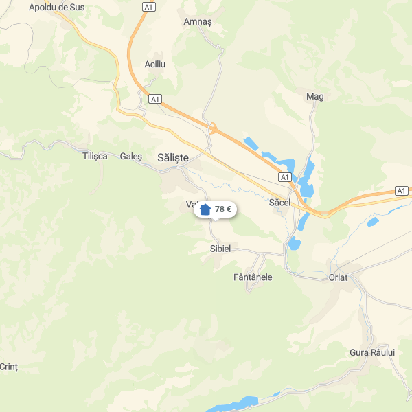 Landkarte Siebenbürgen