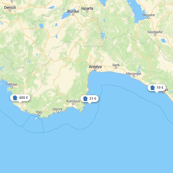 Landkarte Türkei