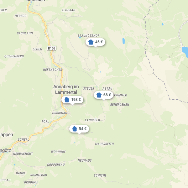Landkarte Dachstein