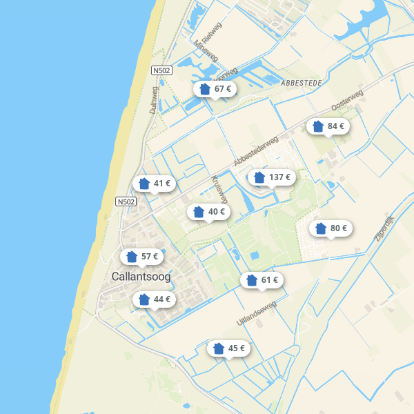 Landkarte Callantsoog